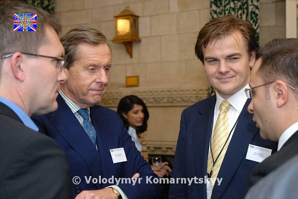 Peter Harnett (TradeEQ), Richard Spring MP, Taras Chaban (UBCC) and Vasyl Myroshnychenko (UBCC)